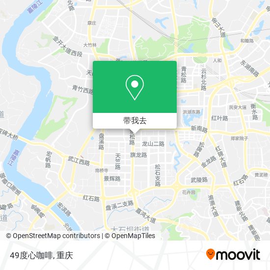 49度心咖啡地图