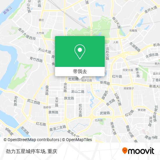 劲力五星城停车场地图