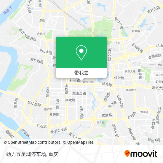 劲力五星城停车场地图