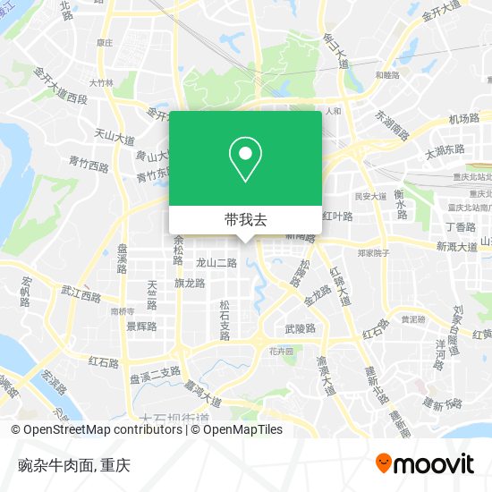豌杂牛肉面地图