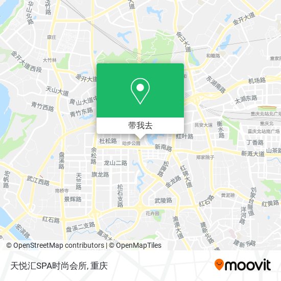 天悦汇SPA时尚会所地图