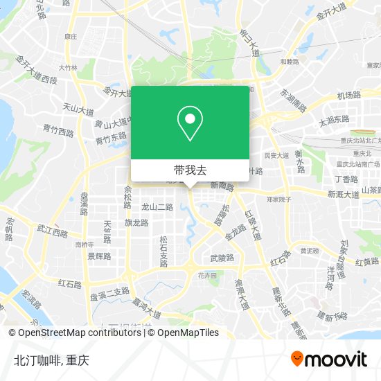 北汀咖啡地图