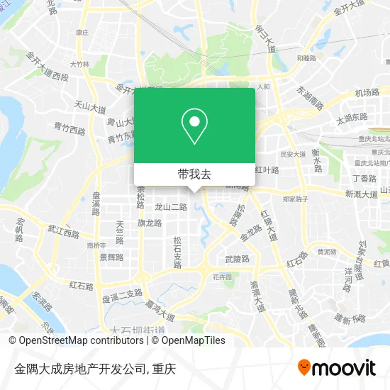 金隅大成房地产开发公司地图