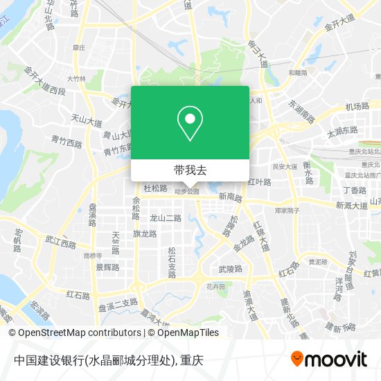 中国建设银行(水晶郦城分理处)地图