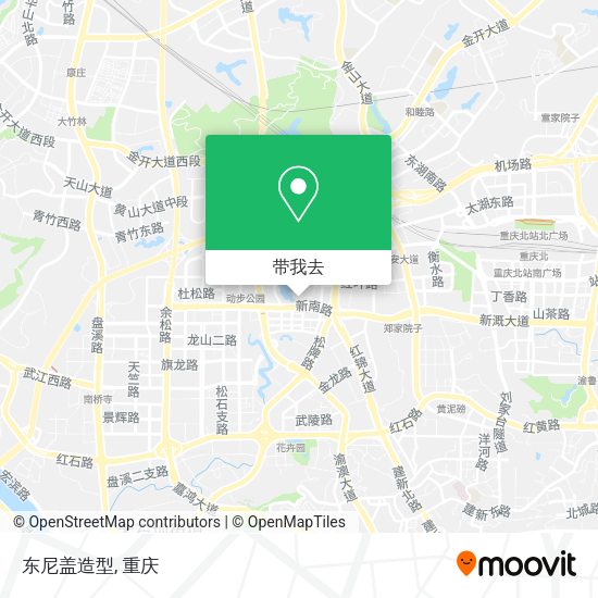 东尼盖造型地图