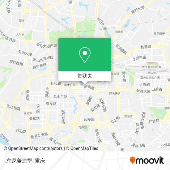 东尼盖造型地图