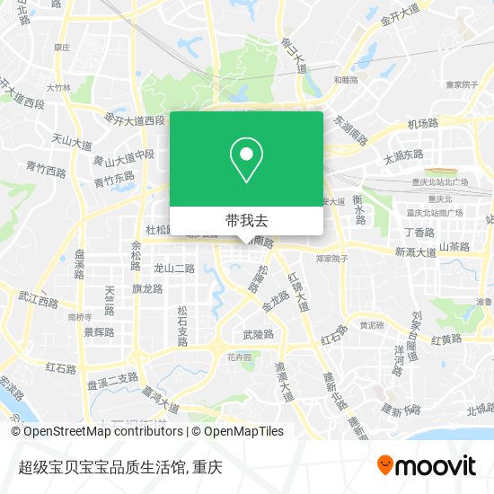 超级宝贝宝宝品质生活馆地图