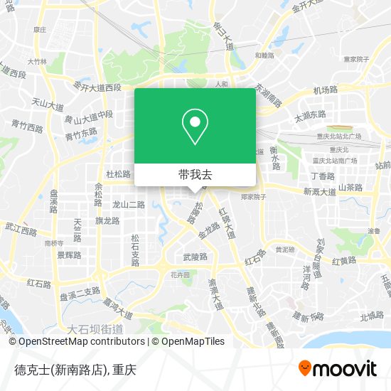 德克士(新南路店)地图