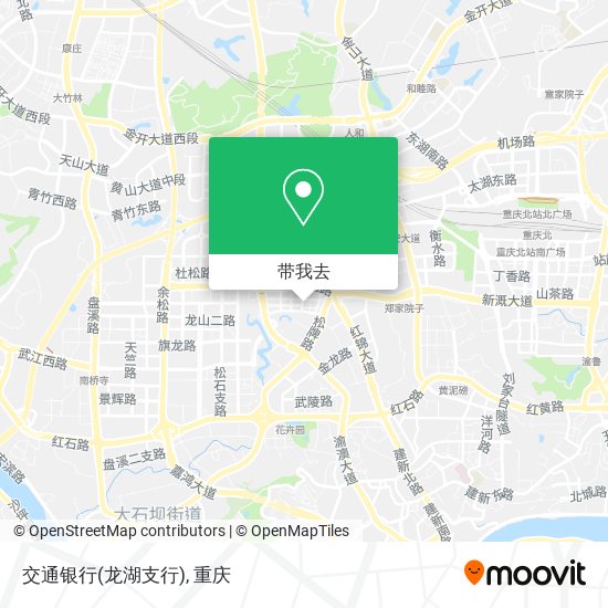 交通银行(龙湖支行)地图