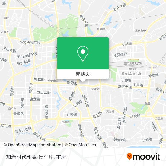 加新时代印象-停车库地图