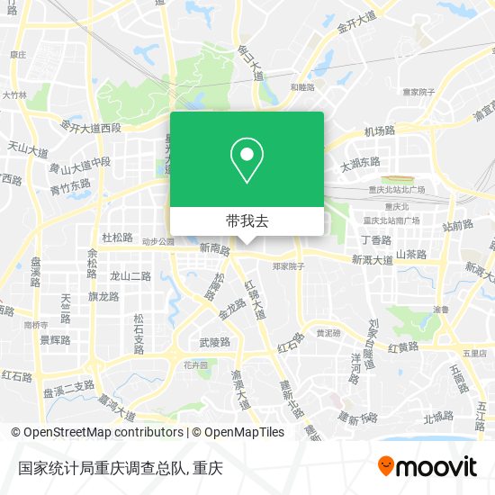 国家统计局重庆调查总队地图