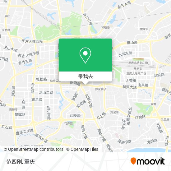 范四刚地图