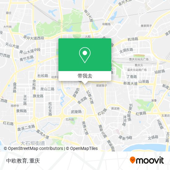 中欧教育地图