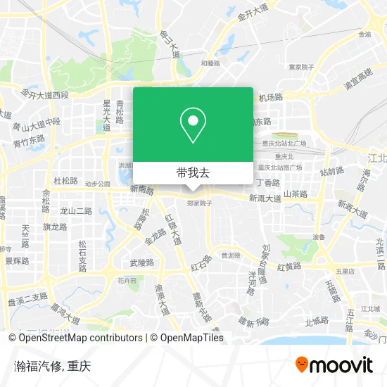 瀚福汽修地图