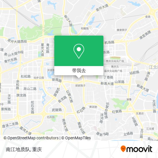 南江地质队地图