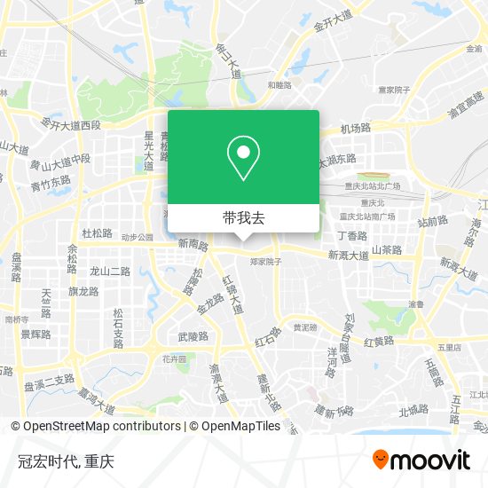冠宏时代地图