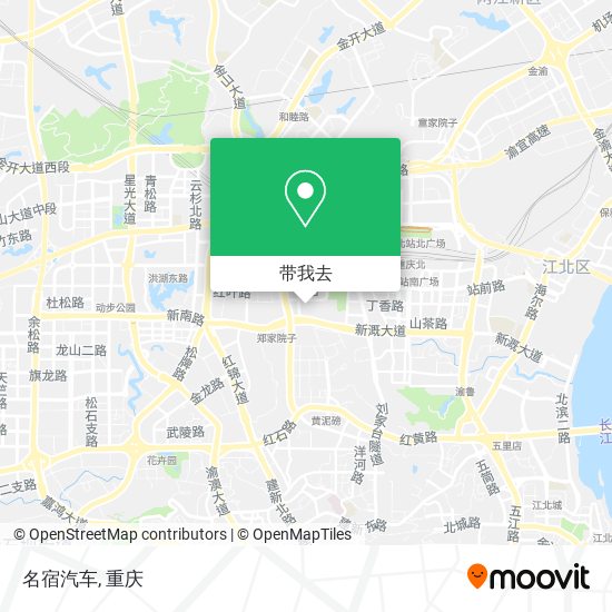 名宿汽车地图