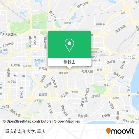 重庆市老年大学地图