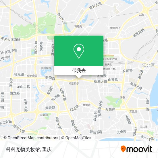 科科宠物美妆馆地图