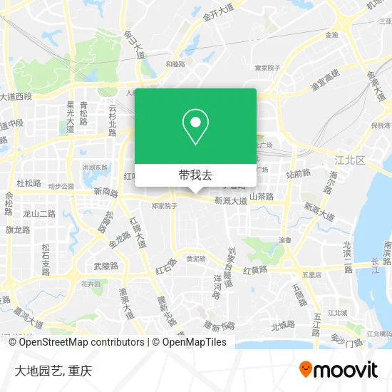 大地园艺地图