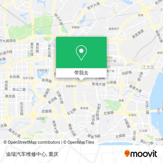 渝瑞汽车维修中心地图