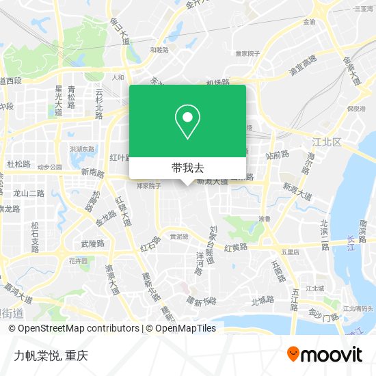 力帆棠悦地图