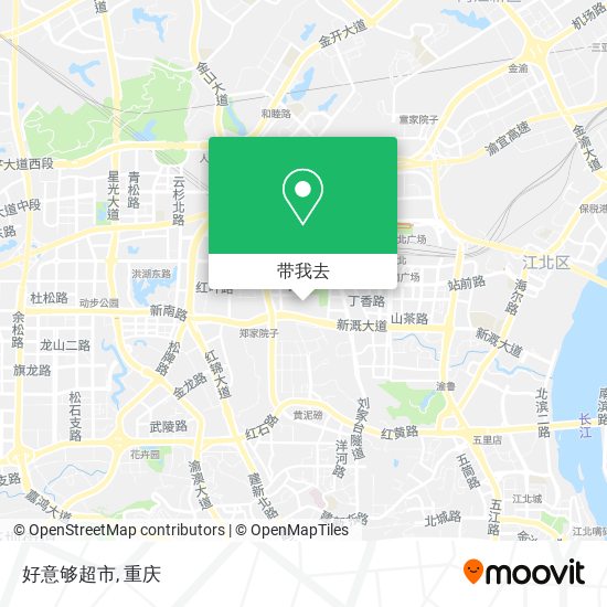 好意够超市地图