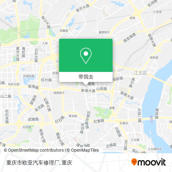 重庆市欧亚汽车修理厂地图