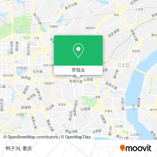 鸭子沟地图