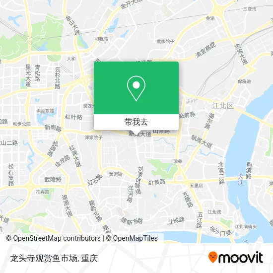 龙头寺观赏鱼市场地图