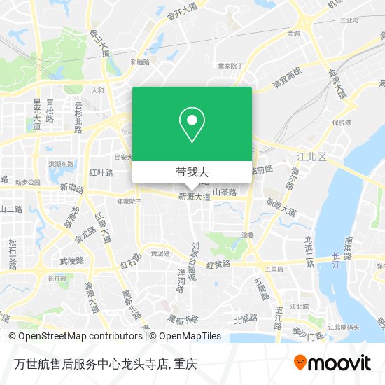 万世航售后服务中心龙头寺店地图