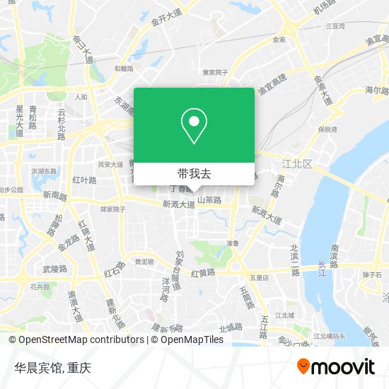 华晨宾馆地图