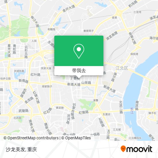 沙龙美发地图