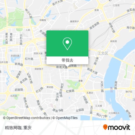 精致网咖地图