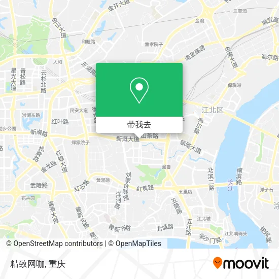 精致网咖地图