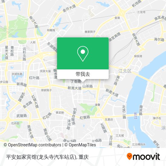 平安如家宾馆(龙头寺汽车站店)地图