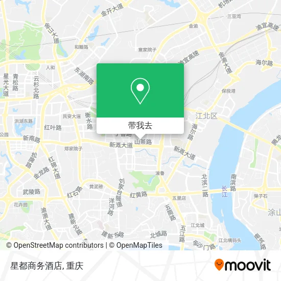 星都商务酒店地图