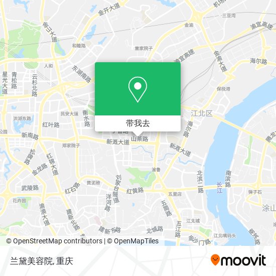 兰黛美容院地图