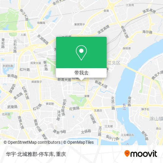 华宇·北城雅郡-停车库地图