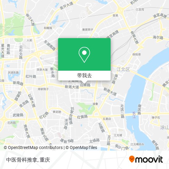 中医骨科推拿地图