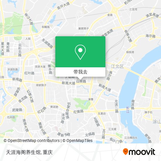 天涯海阁养生馆地图