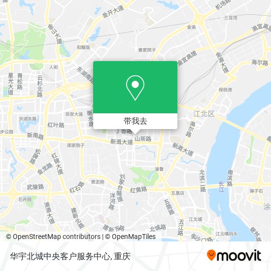 华宇北城中央客户服务中心地图