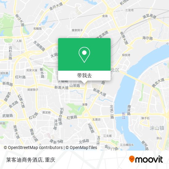 莱客迪商务酒店地图