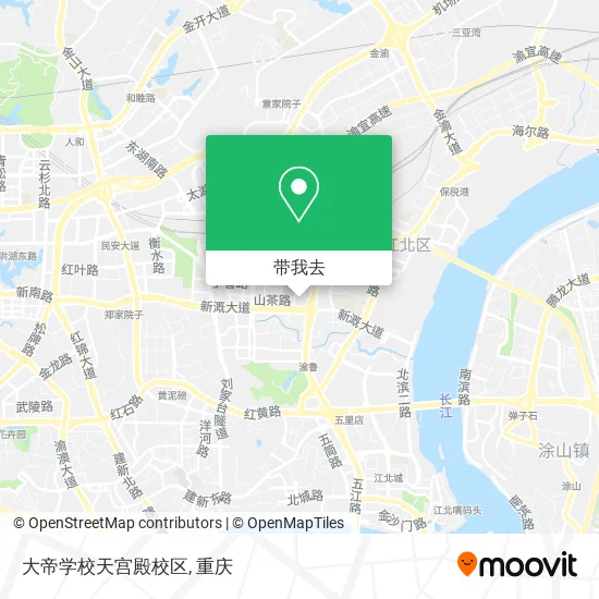 大帝学校天宫殿校区地图