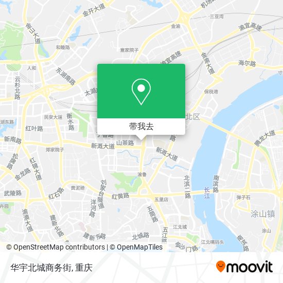 华宇北城商务街地图