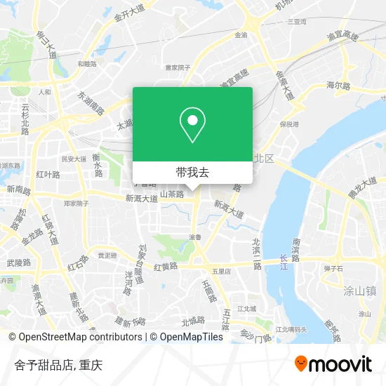 舍予甜品店地图