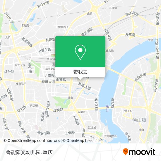 鲁能阳光幼儿园地图