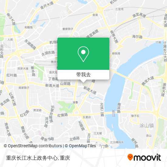重庆长江水上政务中心地图