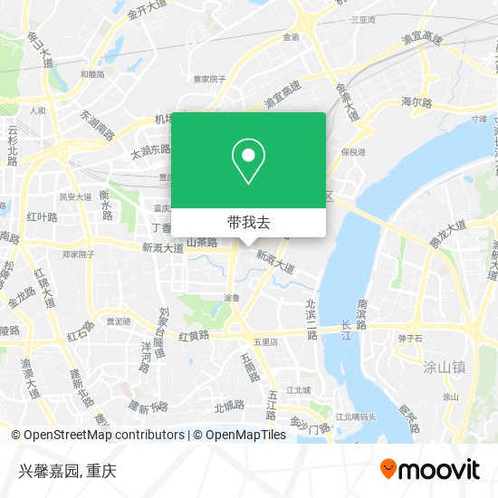 兴馨嘉园地图