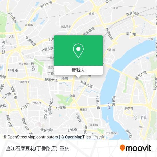 垫江石磨豆花(丁香路店)地图